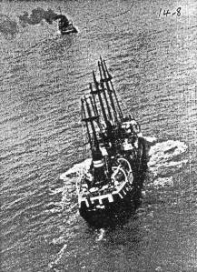 MV 'Babinda' under tow