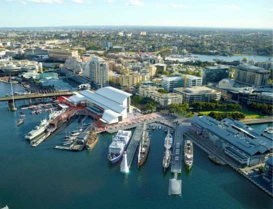 3D Visualisation of Maritime Heritage Precinct (NE aerial) v2 28.07.15 (CurrentDec15) copy